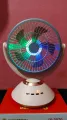 Joy Super JY-2570 Professional 6 Battery Rechargeable Portable Table Fan. 