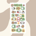 Cute Cartoon Graffiti Teddy Bear Rabbit Stickers Korea Handbook Diary Notebook Planner Scrapbook Diy Decorative Stickers. 