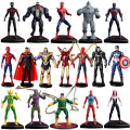 ZD Toys Avengers Legends Iron Man Spider Man Thor Captain America Thanos Hulk War Machine Action Figures Gif.