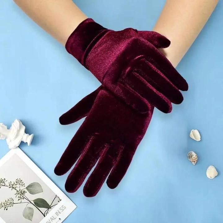 Autumn%20Winter%20Warm%20Velvet%20Gloves%20Solid%20Color%20Driving%20Goves%20Fashion%20Etiquette%20Mittens%20Quality%20Elastic%20Outdoor%20Goves%20Velvet%20Gloves%20-%20Image%203
