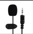 Lapel Collar Microphone with 3.5mm Jack – Clip-On Mic for Mobile, PC & Recording. 
