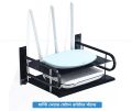 Multi Layer Metal Wall Mount Router And Onu Stand.