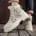 Men's Boots Four Season Classic Big Head Casual Boots Soft Sole Non-Slip Breathable Joker High-Top Outdoor Comfort Tooling Boots. 