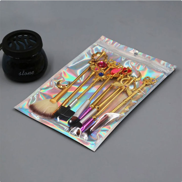 20/50pcs%20Mylar%20Bags%20Holographic%20Laser%20Color%20Plastic%20Packaging%20Pouch%20Jewelry%20Retail%20Storage%20Pouch%20%20Zip%20Lock%20Bag%20-%20Image%202