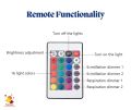 Rechargeable Night Light, Sea Light, Aurora Lamp, Remote Control, 16 Color Conversion, Brightness Adjustment, Dynamic Rotating Water Ripple, Aurora Lamp, Popular, Projector Light, Water Surface, Party.