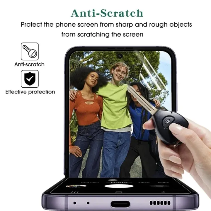 4Pcs%20Inside%20Hydrogel%20Film%20for%20%20%20Z%20Flip%205%204%203%20TPU%20Screen%20Protector%20-%20Image%204