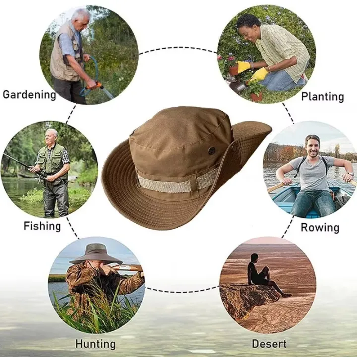 Unisex%20Sun%20Hat%20for%20Outdoor%20Fishing%20Hiking%20Hunting%20UV%20Protection%20Breathable%20Foldable%20Adjustable%20Chin%20Strap%20Wide%20Brim%20Boonie%20Hat%20-%20Image%202