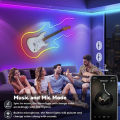 BEIMU TUYA WIFI LED Neon Strip Lights RGBIC Waterproof Voice Control Support Smart Life/Alexa For Home Outdoor Shop Decoration. 