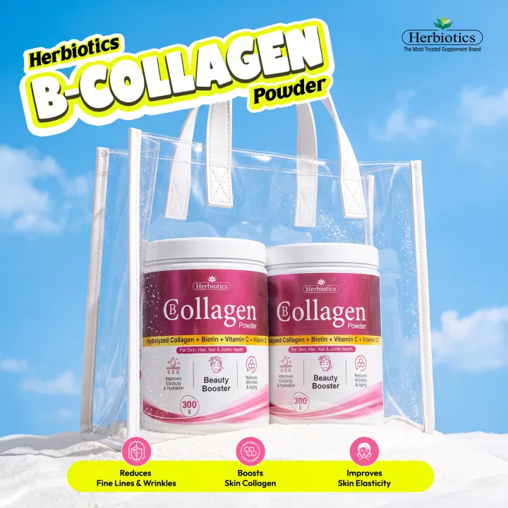 Herbiotics%20B%20Collagen%20Powder%20with%20Biotin,%20Vitamin%20C%20&%20D3%20-%20Skin,%20Hair%20&%20Joint%20Health%20Booster%20-%20300g%20Single%20Pack%20-%20Image%202