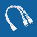 RGEEK 20cm 2.54mm F_PANEL Single Female To Dual Male Jumper 10cm 9Pin for PC Motherboard Power Switch Reset HDD Hard Drive. 