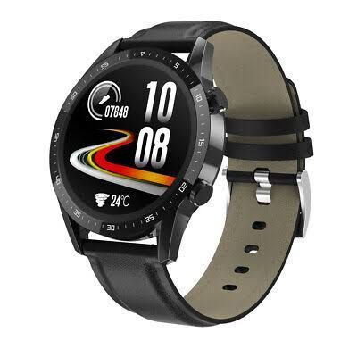 Fashion Smart Phone Watch Q88 Smartwatch BT Calling Heart Rate IP67 Waterproof Smart Watch With Leather /Steel Strap