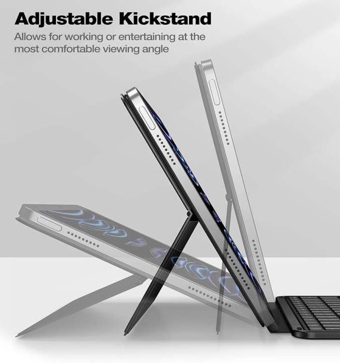 Dracool%20Magic%20Keyboard%20Case%20for%20iPad%20pro%2011%20and%20Air5/4%20iPad%20Pro%2011%204th/3rd/2nd/1st%20Gen)%20Case%20with%20Keyboard%20Magnetic%20Detachable%20Two-Piece%20Magic%20Style%20Keyboard%20Folio%20Multi-Touch%20Trackpad%20Backlit%20US%20-%20Black%20-%20Image%204