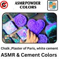 White Cement and Plaster of Paris & Chalk Color، 100g، Concrete Pigment for Pots Making - blue, Red, Egyptian blue, purple, yellow, Green, orange, black, Brown Color۔. 