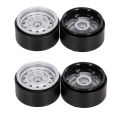 Deep Dish 1.9" Metal Beadlock Wheel Hub Rim for 1/10 RC Crawler Axial SCX10 II III 90046 MST RGT YIKONG Traxxas TRX4 RC4WD D90.