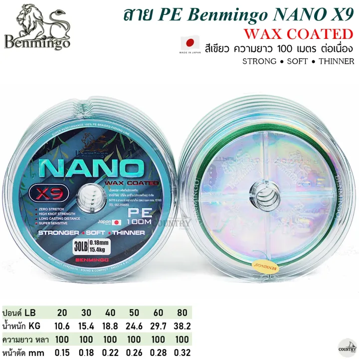 PE%20benmingo%20nano%20X9%20100m%20Green%20-%20Image%205