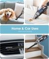 Oraimo Handheld Vacuum Cleaner, Ultra Lightweight Vacuuming Cordless, Hand Vacuum Cleaner Cordless Rechargeable, 3.5H Fast-Charge for Home Kitchen Car Corner Upholstery Stairs Dust Gravel Crumbs Cleaning. 
