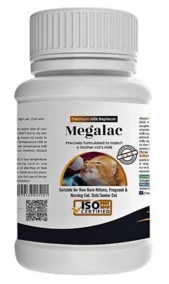 Kitten Milk Replacer - Megalac - 150 Grams