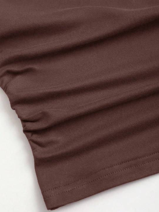 New%20Fashionable%20and%20Elegant%20Hanging%20Neck%20Top+Split%20Simple%20Solid%20Half%20Skirt%20Set%20-%20Image%203