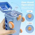 Bus Water Bottle for Kids 500ML - Detachable Bus Straw Water Cup with Shoulder Strap Leak-Proof Kids Drink Cup Cartoon Water Jug Toy with Wheels Toddler Water Bottle, Sipper water bottle, Water Bottle for School Kids Cute Bus Shaped Water Bottle for Girl. 