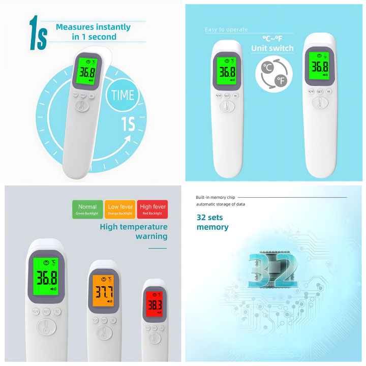 Digital%20Infrared%20Fever%20Thermometer%20Medical%20Household%20Infant%20Adult%20Forehead%20Non-contact%20Body%20Temperature%20Ear%20Thermometer%20-%20Image%202