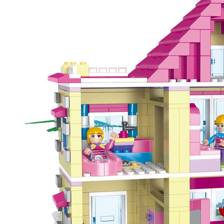 COGO%20Kids%20Girls%20892%20PCS%20Dream%20Girls%20Friends%20Beach%20House%20Children%20Lego%20Bricks%20Building%20Blocks%20Kids%20Toys%20-%20Image%205