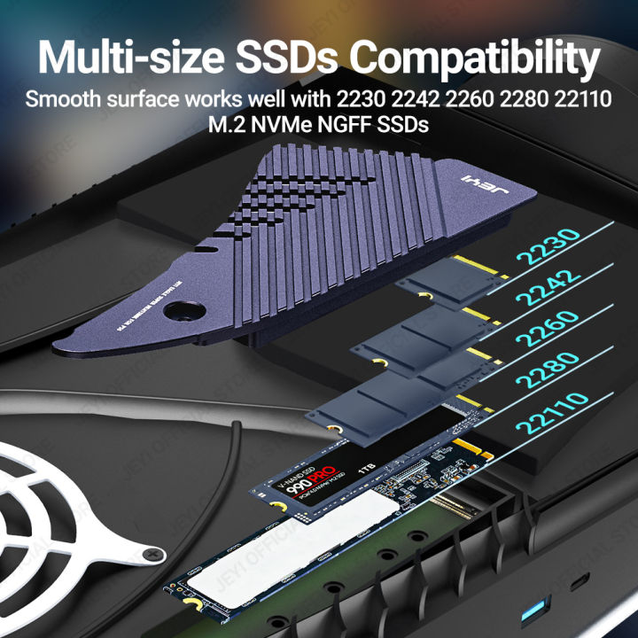 JEYI%20PS5%20M.2%20SSD%20Heatsink,%20Large%20Area%20Solid%20Aluminum%20Cooler%20Heat%20Dissipation%20Thermal%20Pads%20for%20Playstation%205%20PCIe%204.0%20M.2%20NVMe%20-%20Image%206