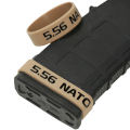 6pcs/Pack Magazine Marking Band for 5.56 Nato 300 Blackout 7.62x35 mm Magazine Marking Rubber Band Muti-Colors High Quality. 