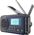 4000mAh Portable Emergency Solar Power Radio Hand Crank Charging AM/FM Weather Radio Led Reading Flashlight Bank Phone Charger. 