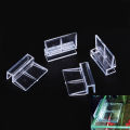 4Pcs/Set Acrylic Fish Tank Lid Cover Support Holder 6-12mm Multifunctional Glass Aquarium Top Cover Support Rack Aquarium Stands. 