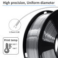 250g 500g 1Kg PLA Silk Silver 3D Printer Filament 1.75mm pla silver silk For 3D Printer Material Filament wire Vacuum Packaging. 