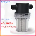 304 Stainless Steel Filter Screen 40 Mesh Pre-Filter Water Pump Filter 1/2 Inch 3/4 Inch 1 Inch Male pipe thread Filter. 