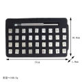 36pcs Steel Punch Alphabet Letter Number Stamper Set 3mm/6mm Steel Punch DIY Metal Leather Punching Tools. 