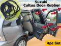 Suzuki Cultus Door Rubber ( 4 ) pieces set / Gate Rubber / Door Sealing 1999 2000 2001 2002 2003 2004 2005 2006 2007 2008 2009 2010 2011 2012 2013 Models. 