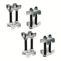 4pcs Mini Coil Spring Compressor Carbon Steel 2 Way Adjustable Spring Spacer Shocks Adjustable Coil Spring Struts Tool. 