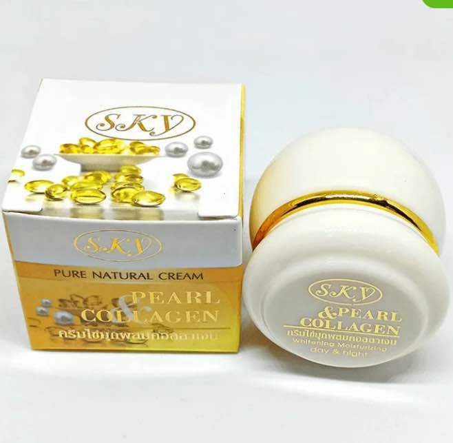 SKY Pure Natural Pearl Collagen Cream 20g