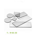 1 pcs 10mm 12mm 48mm Transmittance50%, Reflectance50% Glass Telephoto Beam Splitter Glass Plate Prism Teleprompter. 