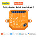 LoraTap Tuya Smart ZigBee & Wi-Fi Curtain Blinds Switch Module Percentage Remote Voice Control by  Assistant Alexa. 
