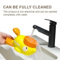 2-in-1 Interactive Dog Toy Pet Automatic Food Treat Dispenser Cartoon Duck Design Slow Food Pet Snack Feeder for Dog Training. 