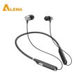 ALEWA Bluetooth Metal Neckband | Super Bass Sound | Magnetic Buds. 