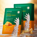 Vitamin E hand mask Manuka honey Nourishing Hydrating Hand care film long-lasting moisturizing soft smooth hand skincare. 