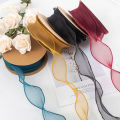 9Meter Sheer Silk Ribbon Satin Ribbons For Gift Wrapping Decoration Valentine’s Day Wedding Bouquets Wreath Sewing Supplies. 