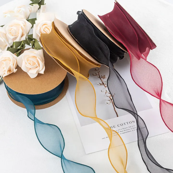 9Meter%20Sheer%20Silk%20Ribbon%20Satin%20Ribbons%20For%20Gift%20Wrapping%20Decoration%20Valentine%E2%80%99s%20Day%20Wedding%20Bouquets%20Wreath%20Sewing%20Supplies%20-%20Image%202