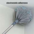 Cobweb Duster, Extendable Reach 9.5 feet, Ceiling Fan Duster | Aluminum Telescoping Pole | Medium Stiff Bristles | Long Handle Duster for Cleaning.
