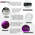 Carbon Fiber Vinyl Wrap PET Purple Car Stickers UV-Resistant Waterproof Film for Automotive Motorcycle Exterior Customization. 