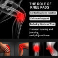 1PC Knee Brace, Compression Sleeve Support with Side Stabilizers, Men Women, Lightweight & Breathable Support For Injury Recover. 