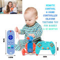 Silicone Baby Teething Toys BPA Free TV Remote Control Shape Teething Toys Chew Relief Soothe Babies Gums for Babies Toddlers. 