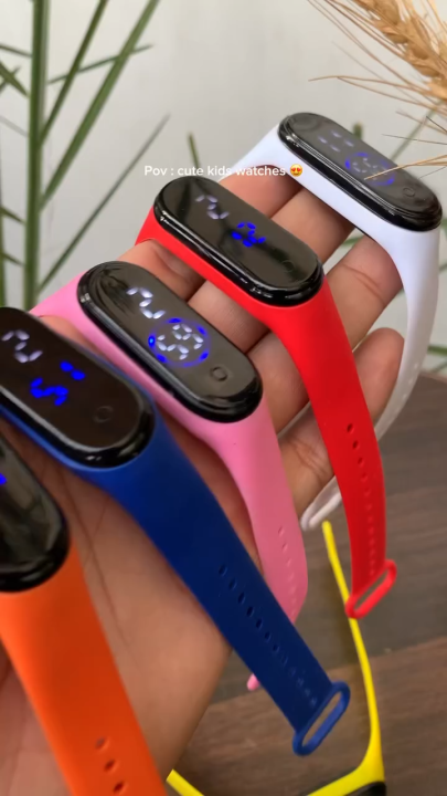Top Selling LED Touch Screen Watch – Led Watch For Boys & Girls Stylish & Smart Digital Wristwatch