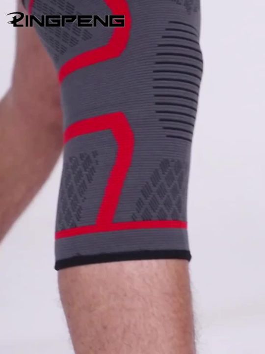 1/2PCS Fitness Running Cycling Knee Support Braces Elastic Nylon Sport Compression Knee Pad Sleeve for Basketball Volleyball
