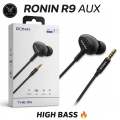 Ronin R-9 Original 3.5mm Handsfree with HD Sound for Calls, Music and Gaming. 