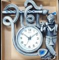Radha Krishna Wall Clock. 